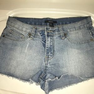 Denim Light Wash Shorts
